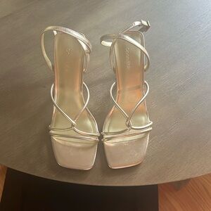 Square toe heels